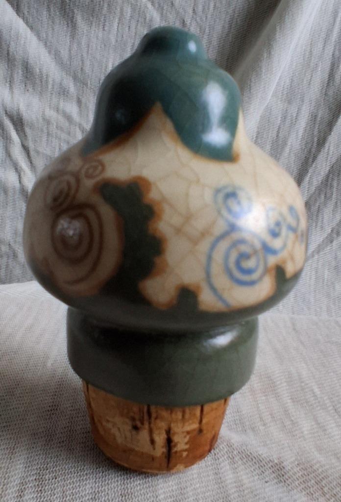 Arnhemse Faience grote fles/kruik stopper, Antiek en Kunst, Antiek | Keramiek en Aardewerk, Ophalen of Verzenden