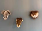 Wild&Soft mini dierenkoppen, Ophalen of Verzenden, Zo goed als nieuw, Wanddecoratie