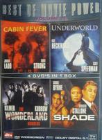 4-DVD 4 films: Best of movie power, volume 6; gesealed., Cd's en Dvd's, Dvd's | Overige Dvd's, Ophalen of Verzenden, 2xHorror + 2xThriller