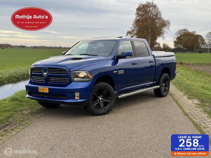 Dodge Ram 1500 5.7 V8 Quad Cab 6'4 4X4 LPG G3 Rijdt super!, Auto's, Dodge, Bedrijf, Te koop, RAM 1500, ABS, Airbags, Airconditioning
