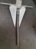 Groot aluminium anker Viking type 40, Ophalen, Zo goed als nieuw, Lijn of Blok