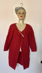 Marie Sixtine dik open vest XS koraal rood pin broche, Marie Sixtine, Ophalen of Verzenden, Zo goed als nieuw, Maat 34 (XS) of kleiner