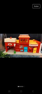 Fisher Price Winkelcentrum Vintage Jaren 70, Ophalen of Verzenden, Gebruikt, Speelset