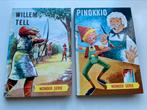 2 delen Wonderserie: Willem Tell en Pinokkio, Ophalen of Verzenden, Gelezen