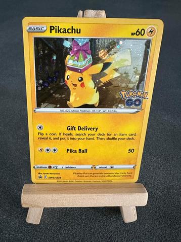 Pikachu SWSH234 - Pokémon GO - Promo beschikbaar voor biedingen