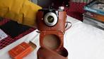 VINTAGE ANALOOG AGFA CLACK FOTOCAMERA MET FLITSER, Ophalen of Verzenden, Gebruikt