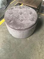 riviera maison poef park avenue footstool, Huis en Inrichting, Ophalen of Verzenden, Rond, Minder dan 50 cm, Minder dan 50 cm