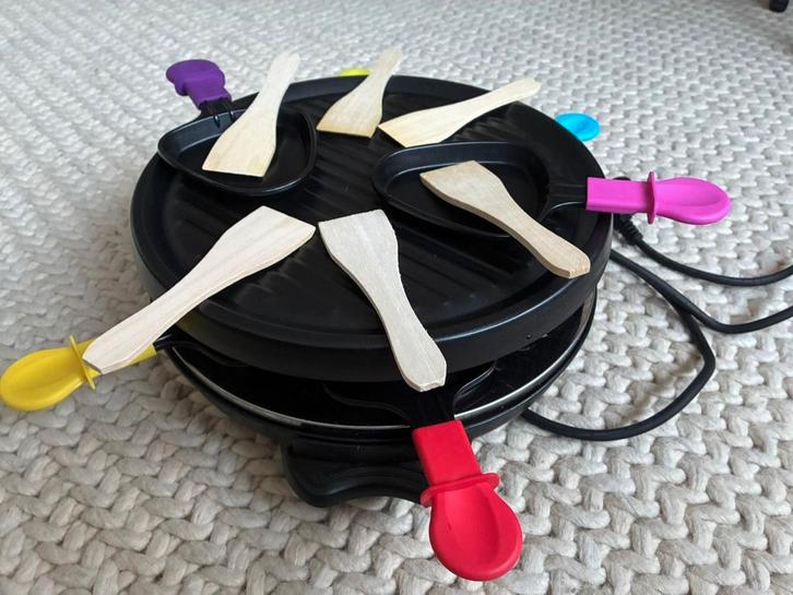 Blokker Gourmetstel / Racletteset (6 persoons), Witgoed en Apparatuur, Gourmetstellen, Nieuw, 4 t/m 7 personen, Ophalen of Verzenden