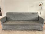 Hoffz linnen landelijke bank stof kiss grijs en 2 feuteuils, Ophalen, Gebruikt, Vierpersoons of meer, Stof