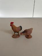 2 x vintage plastic kip en haan. Kippetje., Ophalen, Zo goed als nieuw, Jongen of Meisje