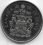 50  cent  2005  P  Canada. km. 494   unc, Postzegels en Munten, Munten | Amerika, Ophalen of Verzenden, Losse munt, Noord-Amerika