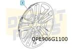 Opel Astra K Wieldop 16'' zilver Origineel! 13409779, -, Verzenden, -, Nieuw