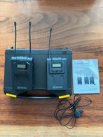 Boya UHF Dual-Channel Microfoon Draadloos, Ophalen of Verzenden, Zo goed als nieuw, Draadloos