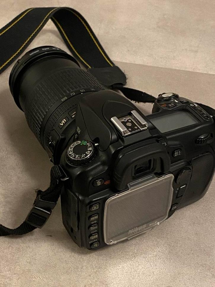 Nikon D80 spiegelreflexcamera in zeer goede staat, Audio, Tv en Foto, Videocamera's Digitaal, Gebruikt, Camera, Geheugenkaart