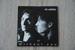 RE-UNION == WITHOUT YOU 2 track  ESF2004, Cd's en Dvd's, Cd Singles, Verzenden