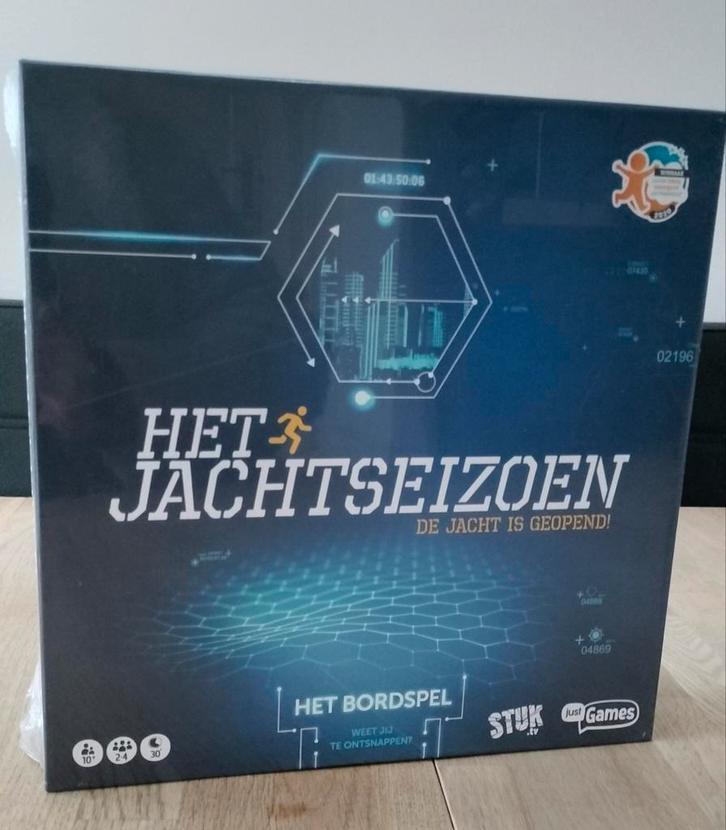Het Jachtseizoen Bordspel - Nieuw!, Hobby en Vrije tijd, Gezelschapsspellen | Bordspellen, Nieuw, Drie of vier spelers, Vijf spelers of meer