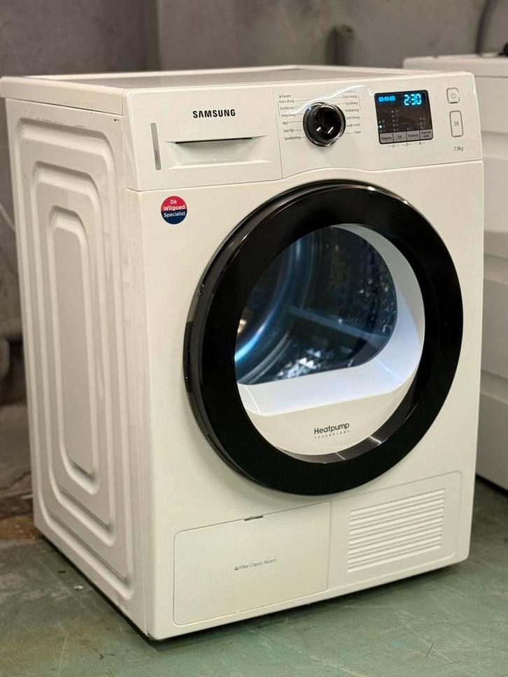 Samsung ecobubble Warmtepompdroger 7KG A+++ MET GARANTIE!!!, Witgoed en Apparatuur, Wasdrogers, Refurbished, Overige typen, Voorlader
