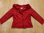 Rood zijde blousejasje 40., Kleding | Dames, Maat 38/40 (M), Ophalen of Verzenden, Zo goed als nieuw, Jasje