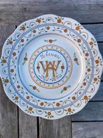 Herdenkingsbord 25 jarig huwelijk Wilhelmina 1926, Ophalen of Verzenden, Servies