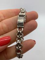 BB4 Prachtige zilveren Buddha to Buddha armband, Ophalen of Verzenden, X, Zilver, X