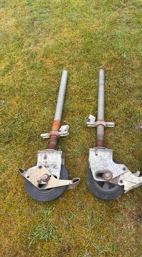 Gebruikte rolsteiger wielen CUSTERS, Doe-het-zelf en Verbouw, Steigers, Zo goed als nieuw, Rolsteiger of Kamersteiger, Ophalen