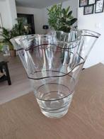 VINTAGE VOUW-/ZAKDOEK VAAS - OUDE DUTZ, Ophalen of Verzenden, Zo goed als nieuw, Overige kleuren, Minder dan 50 cm