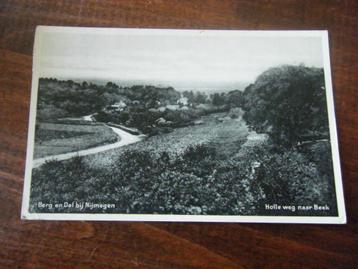 P28 - Berg en Dal - Holle weg - 1934 - Mooi beschikbaar voor biedingen