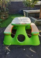 Kinder picknicktafel, Tuin en Terras, Picknicktafels, Overige materialen, Gebruikt, Rechthoekig, Ophalen