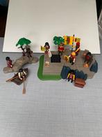 Piraten eiland met schuilkelder en bootje, Ophalen of Verzenden, Gebruikt, Los playmobil