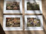 4 prenten van Jetses, Ophalen of Verzenden, Nieuw, Overige materialen, Minder dan 50 cm