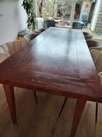 Prachtige houten Eettafel voor 6-8 Personen, Huis en Inrichting, Tafels | Eettafels, Ophalen, Gebruikt, 200 cm of meer, 50 tot 100 cm