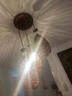 Moderne hanglamp met 3 lichtpunten, Ophalen of Verzenden, Zo goed als nieuw, Metaal, 50 tot 75 cm