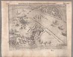 Nijmegen Nimmegen kopergravure Baudartius 1615 naar Hogenber, Antiek en Kunst, Kunst | Etsen en Gravures, Ophalen of Verzenden