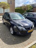 Seat Ibiza 1.4 63KW 2010 Zwart 5drs, Auto's, Seat, Origineel Nederlands, Te koop, 5 stoelen, ABS