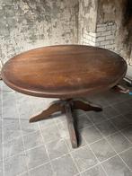 Eiken eettafel 116cm doorsnede. Hoogte 75 cm, Huis en Inrichting, Tafels | Eettafels, Ophalen, Gebruikt, Rond, 100 tot 150 cm