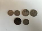 6 munten Malaya en Britisch Borneo, 1948-1961, Ophalen of Verzenden, Overige landen, Losse munt