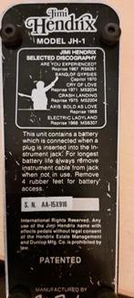 Vintage Wahwah pedaal. Jim Dunlop, Muziek en Instrumenten, Effecten, Ophalen of Verzenden, Gebruikt, Wah Wah