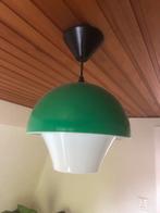 Vintage retro lamp groen, Minder dan 50 cm, Ophalen of Verzenden, Zo goed als nieuw