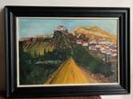 Italiaans bergdorp in stijl van Filarski, H. Heremann 1964, Antiek en Kunst, Kunst | Schilderijen | Klassiek, Ophalen of Verzenden