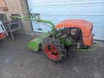 Tuinbouwtractor met frees en ploeg, Doe-het-zelf en Verbouw, Gereedschap | Freesmachines, Ophalen, Gebruikt, Tuinfrees
