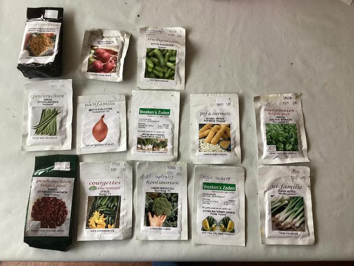 Moestuinzaden, Tuin en Terras, Bloembollen en Zaden, Zaad, Voorjaar, Volle zon, Ophalen of Verzenden