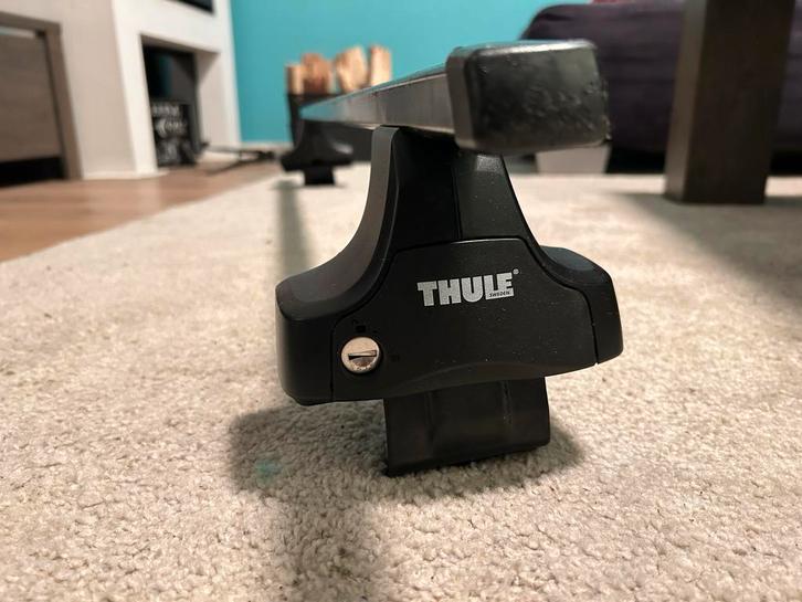 Thule SquareBar Dakdragers Volvo V40, Auto diversen, Dakdragers, Gebruikt, Ophalen