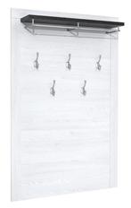 Hal combi Maison 2-delig + kussen | Wit eiken - Antraciet, Nieuw, Overige materialen, 150 tot 200 cm, Ophalen of Verzenden