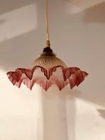 Vintage hanglamp Frosted Frans Art Nouveau Jaren 30, Ophalen of Verzenden
