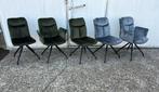 2 Luxe Rota stoelen Towe living draaibaar velvet eetkamer, Ophalen, Twee, Nieuw, Metaal