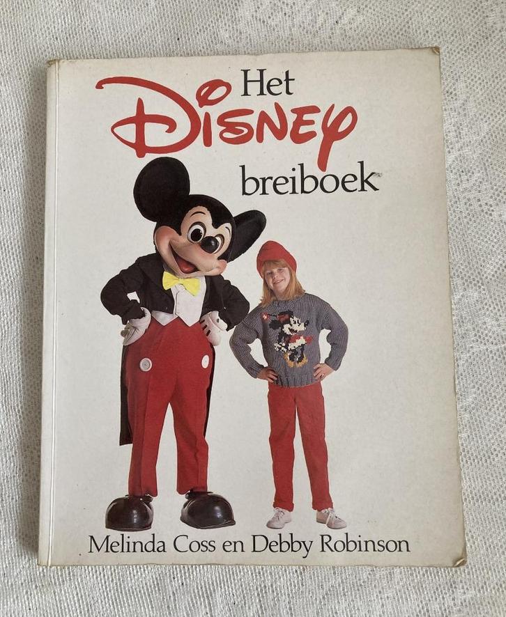 Het Disney breiboek, Hobby en Vrije tijd, Breien en Haken, Gebruikt, Breien, Patroon of Boek, Ophalen of Verzenden