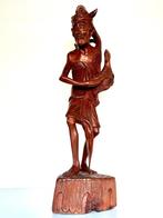 Balinees beeld man met keris en haan bijna 60 cm hoog, Ophalen of Verzenden