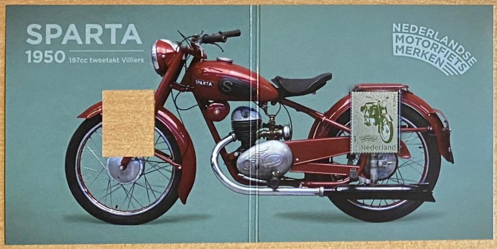 ≥ Zilveren zegel – Nederlandse motorfietsmerken – Sparta 1950