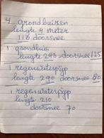 Rioleringsbuizen - Diverse Maten, Doe-het-zelf en Verbouw, Ophalen, Afvoer, Pvc, 2 tot 4 meter