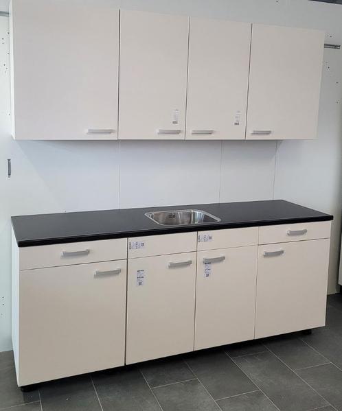 NIEUWE Bruynzeel Keuken 210 cm "MAGNOLIA" Decor / INNOVARE, Huis en Inrichting, Keuken | Complete keukens, Nieuw, Enkelwandige keuken